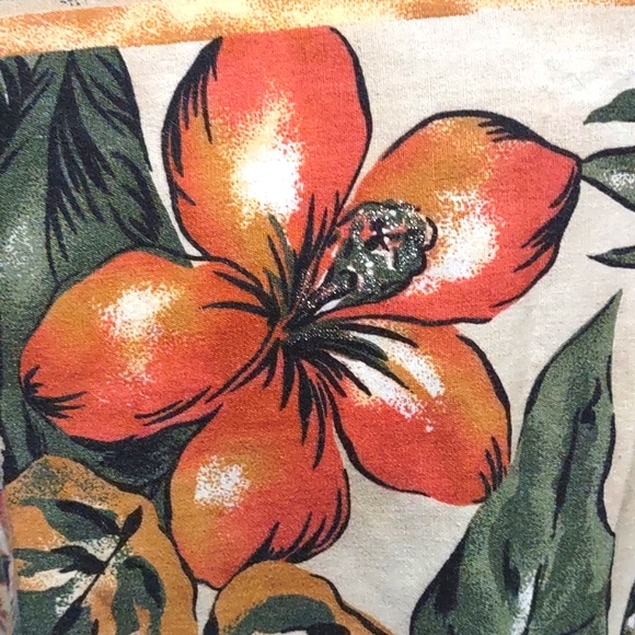 Leopard Tropical Button Down Shirt - Picture 10 of 12